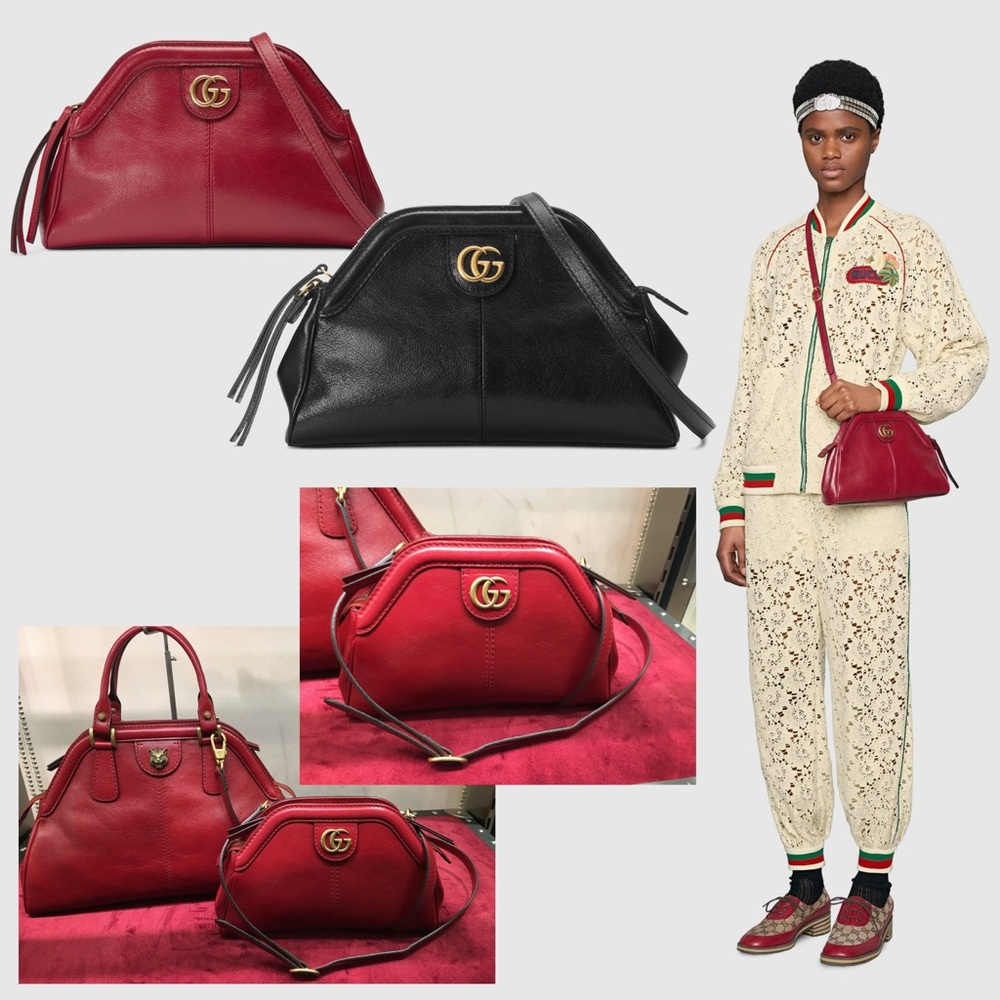 Gucci Crossbody Small Re(Belle) Red Leather NWT - Picture 11 of 11